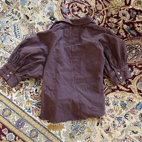 Free People Ellie Solid Top in Brown - Picture 5 of 8